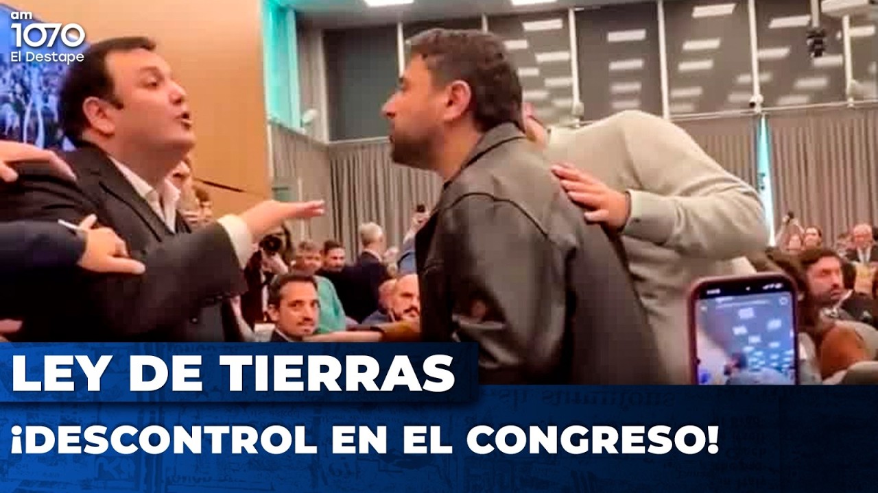 ►A los gritos en Diputados: Ley de Tierras desató fuertes cruces