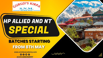 HP ALLIED AND NT SPECIAL BATCHES STARTING FROM 8TH MAY #hpgovtexams