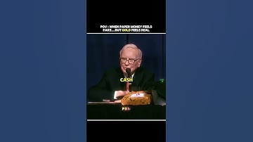 Why Buffett Says Gold Won’t Save You When the Dollar Crashes