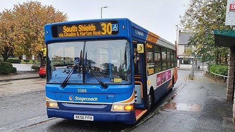 TWILIGHT RUN: Route X20 | NK56FFH/35188 - Stagecoach North East: Dennis Dart SLF/ADL Pointer 2