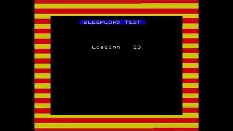 Bleepload Test