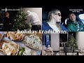 Holiday Vlog: new traditions, picking out our tree, decorating for the holidays