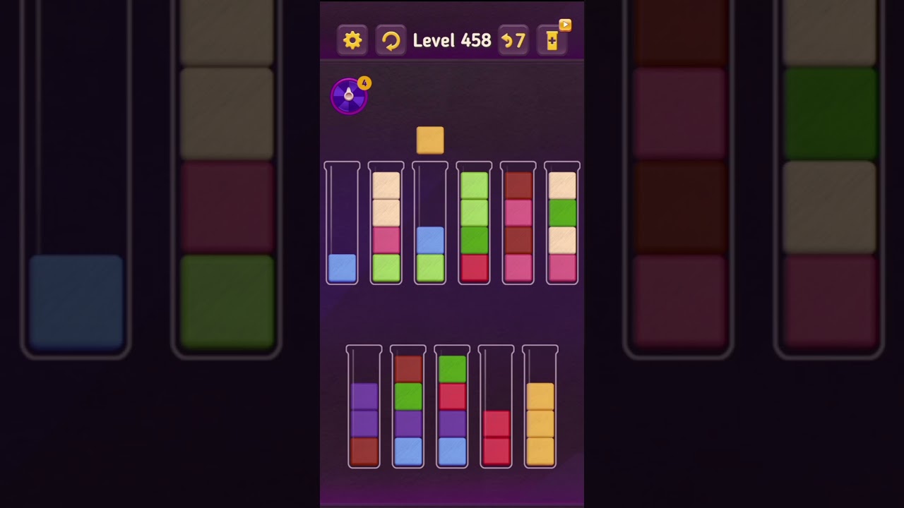 Block King - Sort Puzzle - Level 451 to 470 - All without adding columns