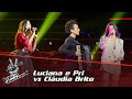 Luciana e Pri vs Cláudia Brito | Batalhas | The Voice Portugal