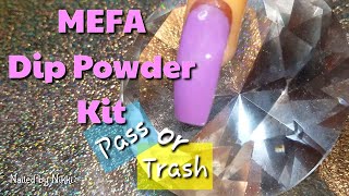 MEFA dip nails kit ¤ PASS OR TRASH