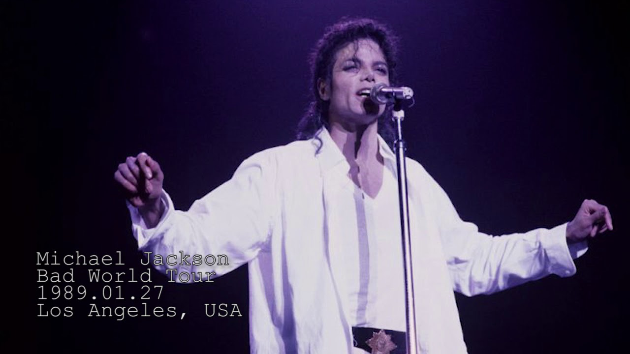 michael jackson bad tour los angeles 1989