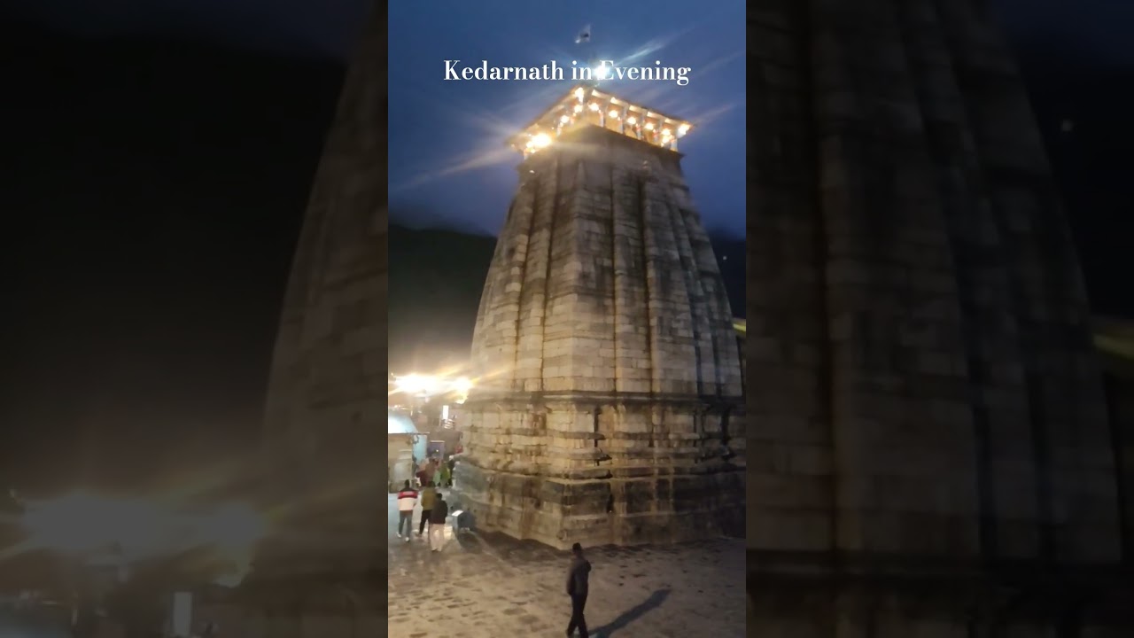 Kedarnath in evening 1st October|| crowd increased ||