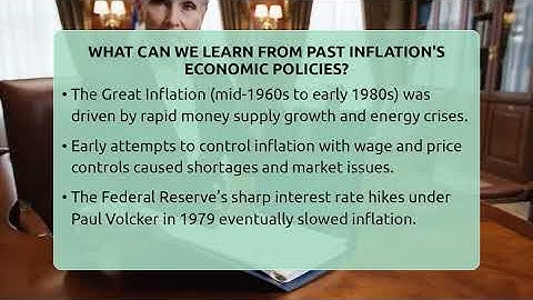 What Can We Learn From Past Inflation