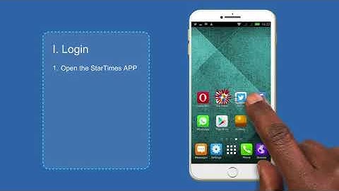 Log In your StarTimes APP