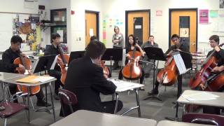 Rockelbel's Canon by The Piano Guys Performed by Huron Cello Octet