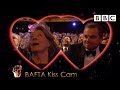 Leonardo DiCaprio and Dame Maggie Smith on Kiss Cam | The British Academy Film Awards 2016 - BBC