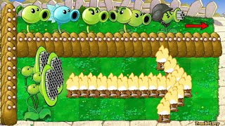 Threepeater Vs Team Pea Vs Giga Gargantuar Vs Dr Zomboss Plants Vs Zombies Battlez