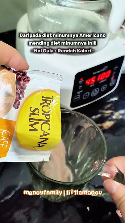 Review tropicana slim cafe latte | Kopi bebas gula rendah kalori #tropicanaslim #kopiindonesia #diet