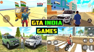 TOP 5 GTA INDIA GAMES ON ANDROID | BEST GTA GAMES FOR ANDROID 2023