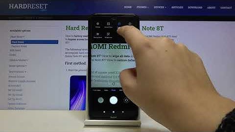 How to Set Camera Timer in XIAOMI Redmi Note 8T – Find Countdown Options