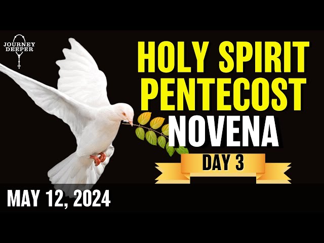 Pentecost Holy Spirit Novena Day 3 ❤️ May 12, 2024 class=