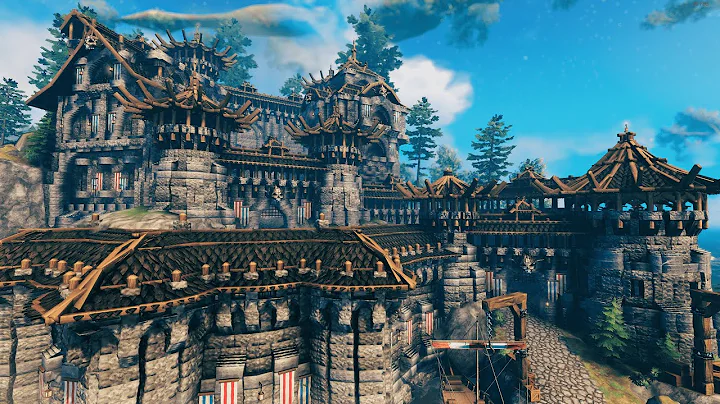 My Secret to Building in Video Games ||  Seaside Castle Valheim - DayDayNews
