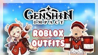 Genshin Impact Roblox Outfit Ideas - YouTube