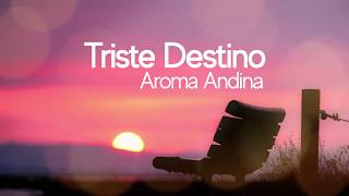 Video thumbnail of "Aroma Andina -Triste Destino (Lyrics)"