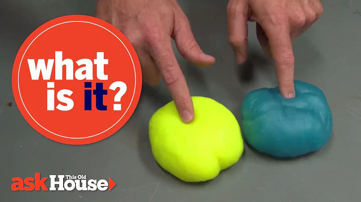 Blue and Yellow Putty-Like Substances | What Is It | Ask This Old House