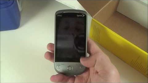 Sprint HTC Hero Unboxing (and lunchbox!)