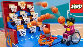IMPOSSIBLE BASKETBALL MACHINE! 🏀😱 Multi-Hoop Challenge for Disabled Hero! 🔥💥 Adora Toys