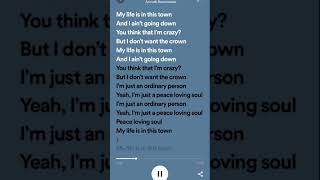 ordinary  person from leo lyrics #spotify #shorts