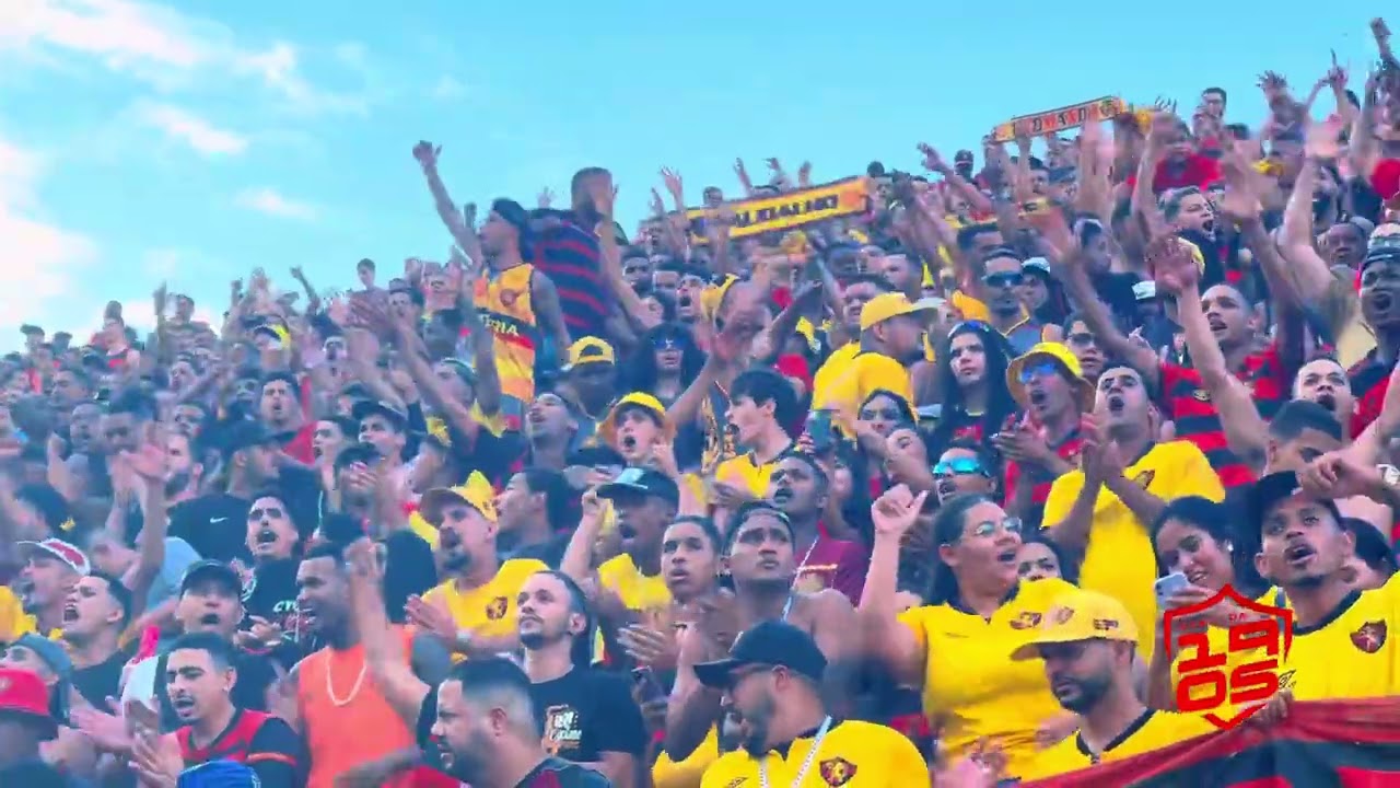 Maior do Nordeste na geral amarelada By: bancada1905