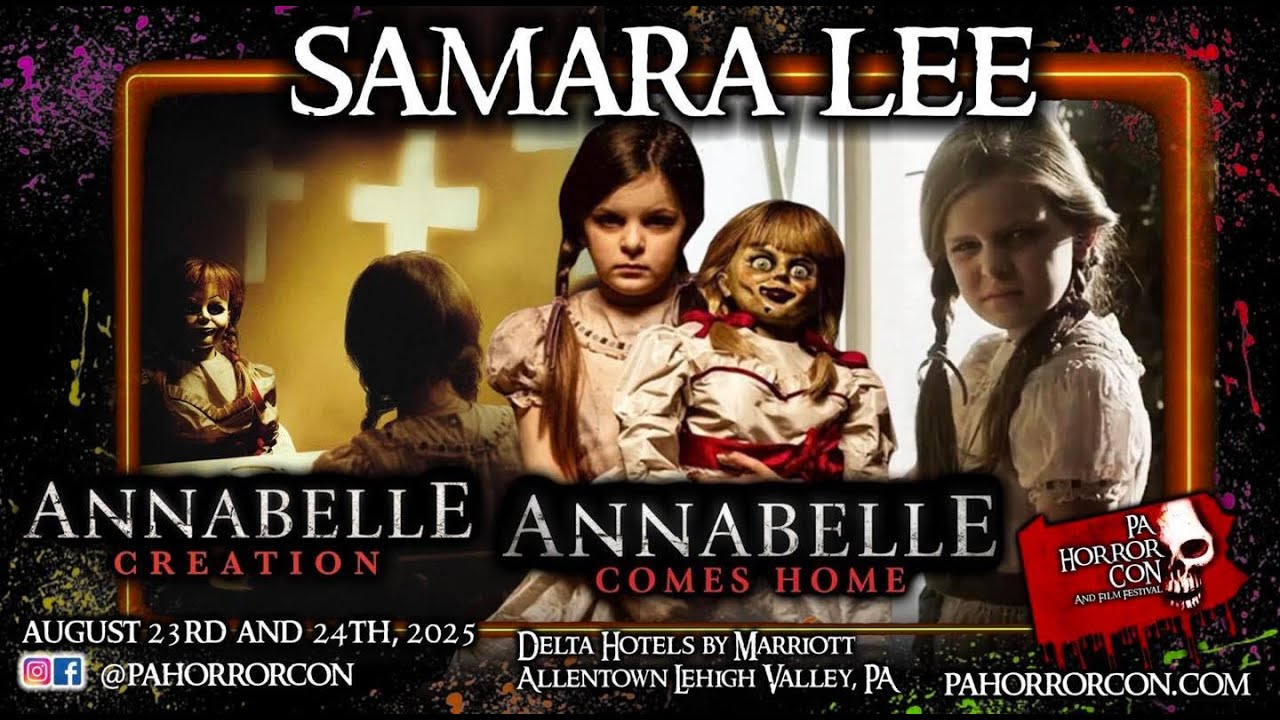 Samara Lee at PA Horror Con August 2025