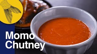 Momo Chutney | Easy Red Chilli Chutney For Momos | Red Hot Dipping Sauce | Kolkata Street Food screenshot 2