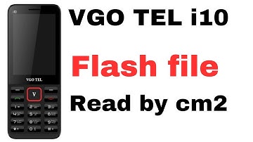 vgo tel i10 flash file read by cm2