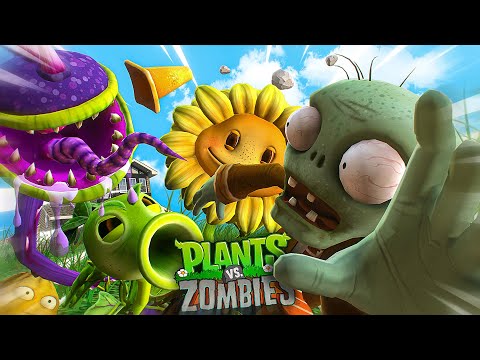 Видео: ЗАРУБА НА ОГОРОДЕ (Plants vs Zombies)