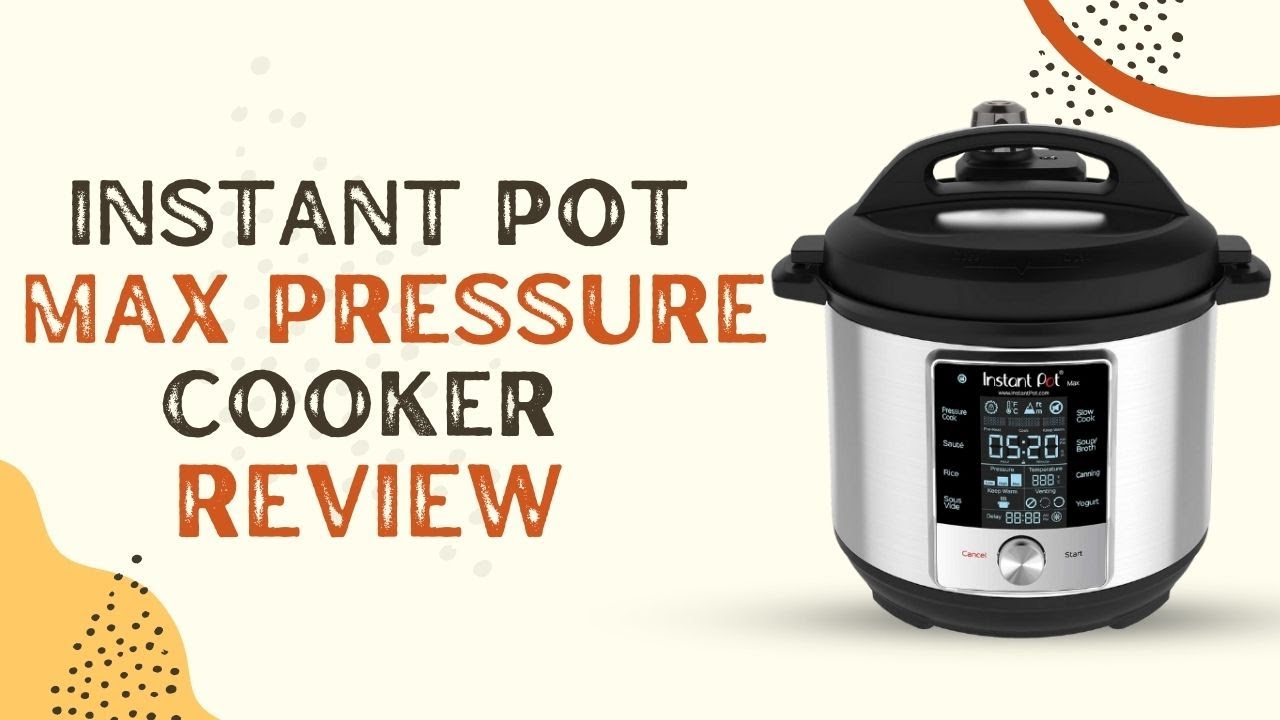 Instant Pot Max 6-qt. Programmable Pressure Cooker