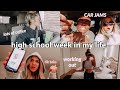 average high school week in my life