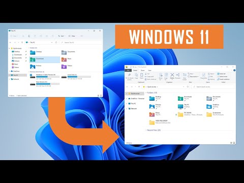 Old File Explorer | Windows 11 File Explorer classic Ribbon Menu | Ruy24FPS
