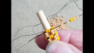 Tubular Right Angle Weave Option 1