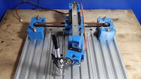 DIY Drawing Plotter Machine Homemade AxiDraw Core XY