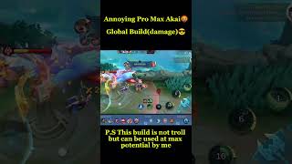 🔥Top Global Akai Build for 2024 | Unstoppable Tank in Mobile Legends!☠️