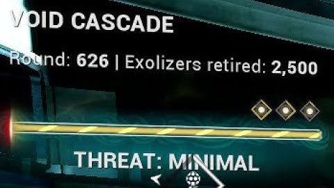 Koumei Solo Void Cascade (former) WORLD RECORD Most Exolizers Retired (2600+) Gameplay Level Cap