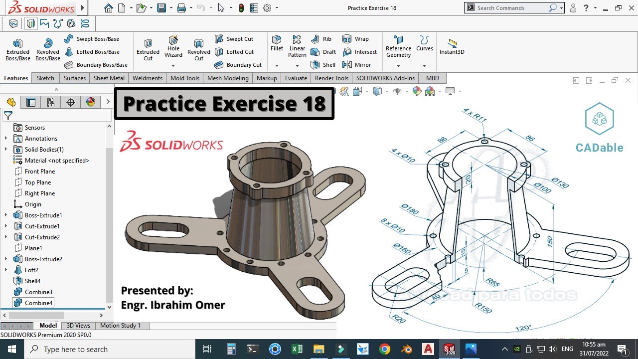 Top more than 138 practice solidworks drawing latest - seven.edu.vn