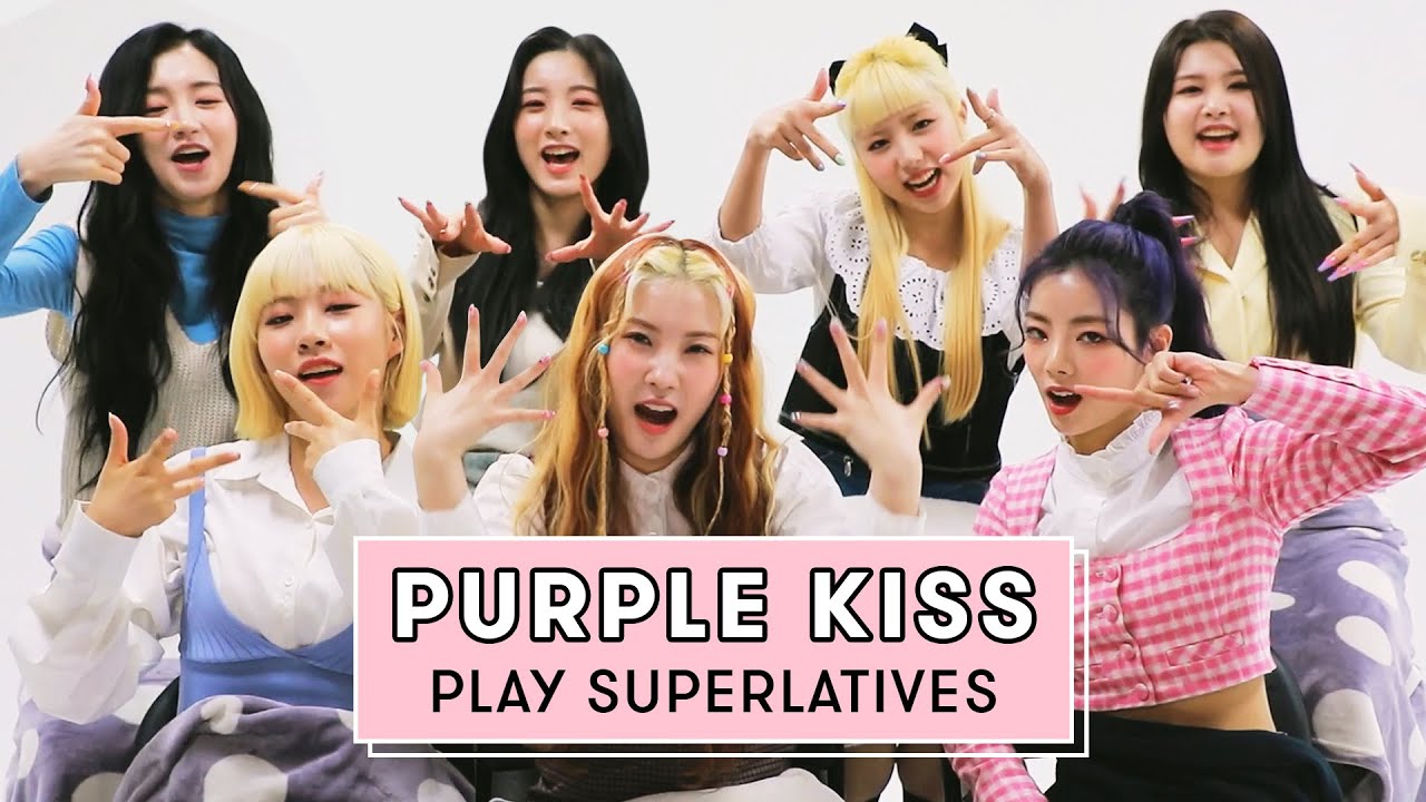 Purple Kiss Reveals Who's the Best Singer, Has the Best Brows And More | Superlatives | Seventeen