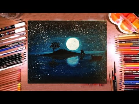 #2 Painting acrylic | Уединение , одиночество |