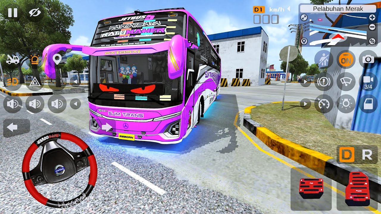 Bus Ratu Maher SJM Trans JB5 Terbaru Basuri 36 Not Keren Parah