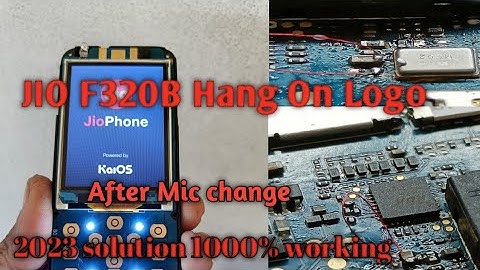 LYF Jio F320B Mic Problem with hang and logo Problem | how to Replace Mic Jio F320b hang logo