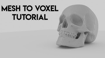 How to Voxelize a Mesh in Blender!