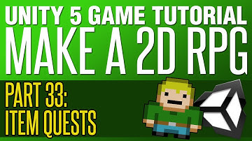 Unity RPG Tutorial #33 - Item Quest