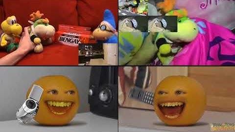 (Request) - Annoying orange vs Supermariologan sparta remixes Quadparison 2