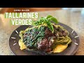 TALLARINES VERDES CON SU PAILLARD DE CARNE