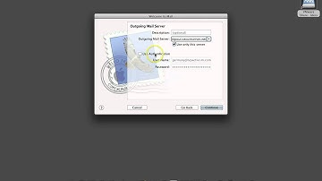 Mac OS X Mail App - setup email account