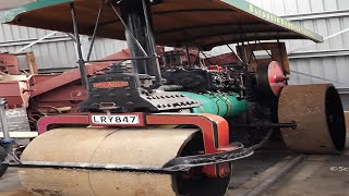1926 McLaren Steam Powered Road Roller at the Marlborough Farming Museum